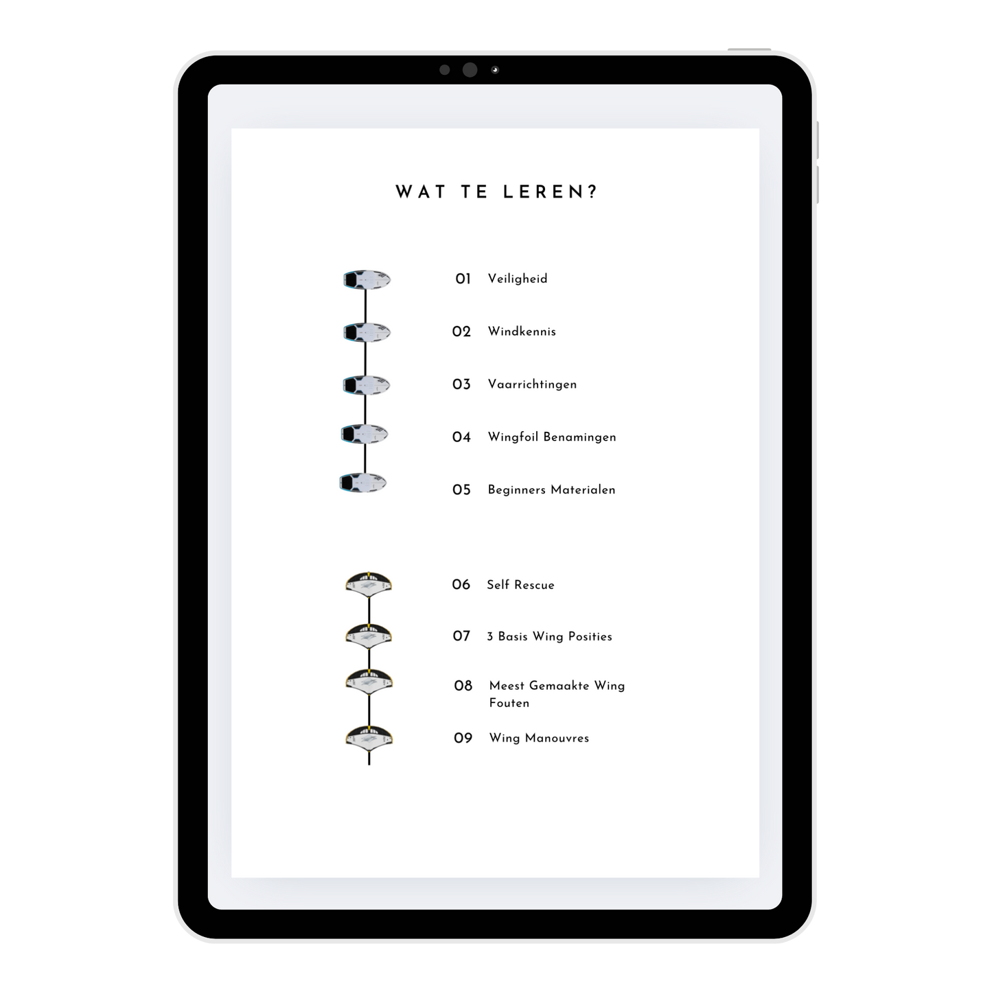"Van Beginner Tot Winger" e-book