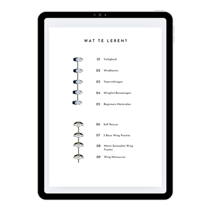 "Van Beginner Tot Winger" e-book
