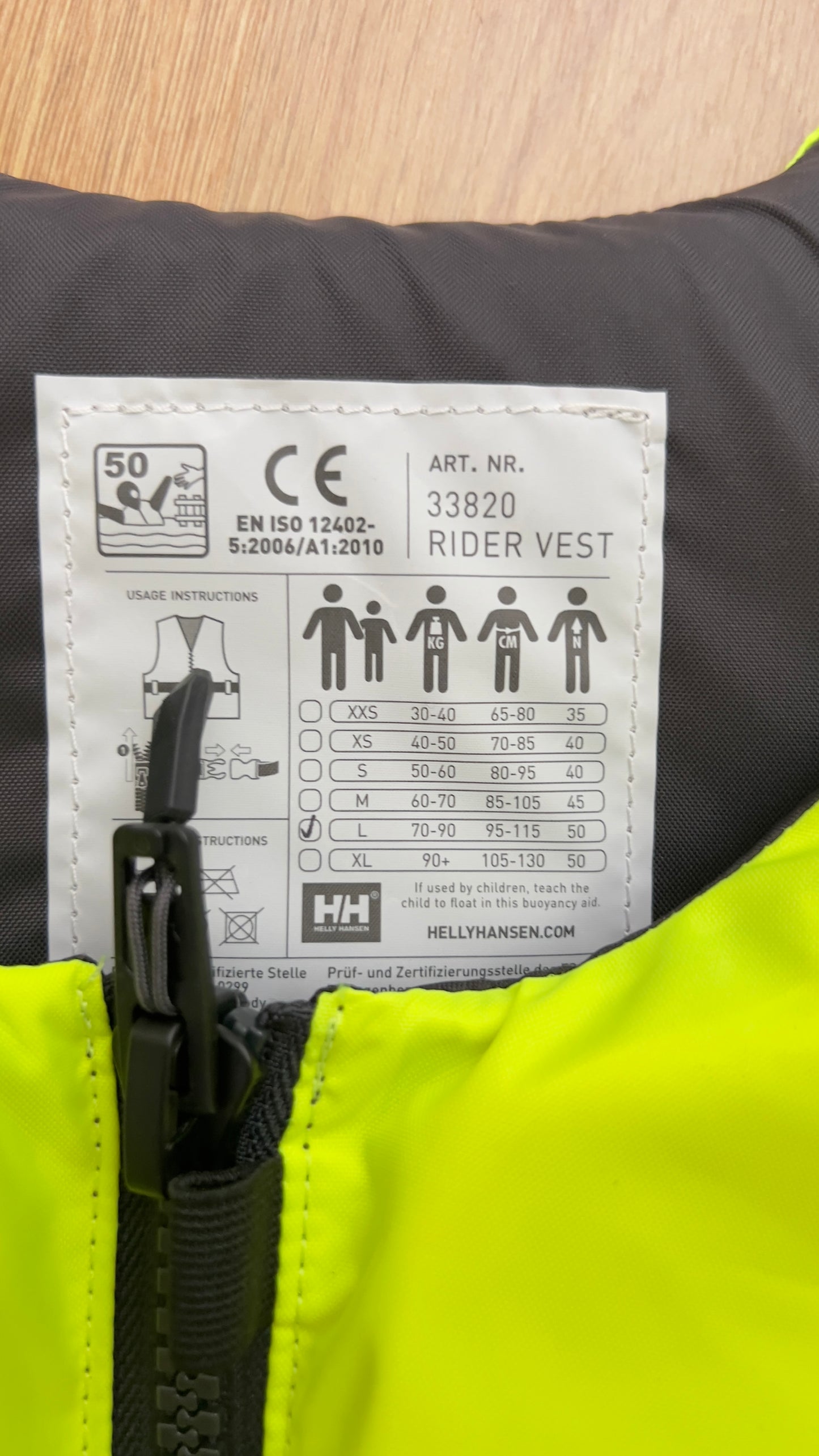 Helly Hansen Zwemvest - Adult Maat L