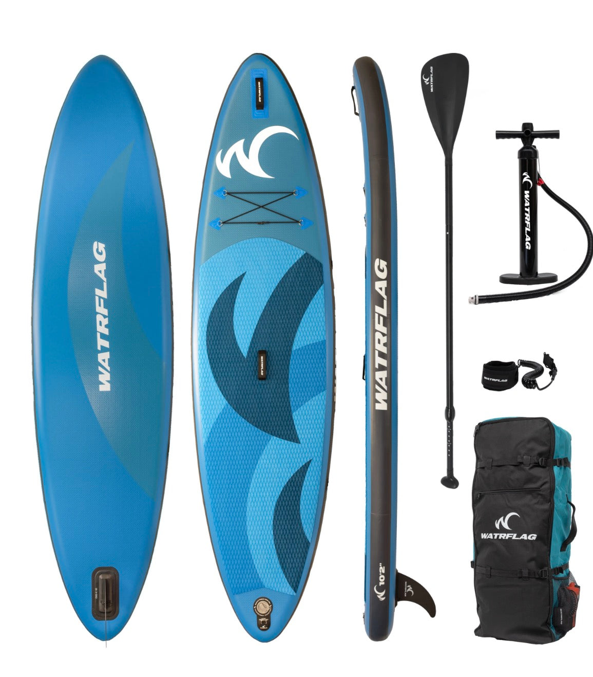 Blauw Sup 10.2 - Preloved