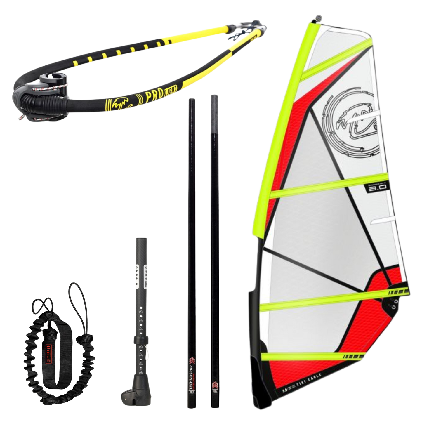 Tiki Eagle Windsurfzeil set