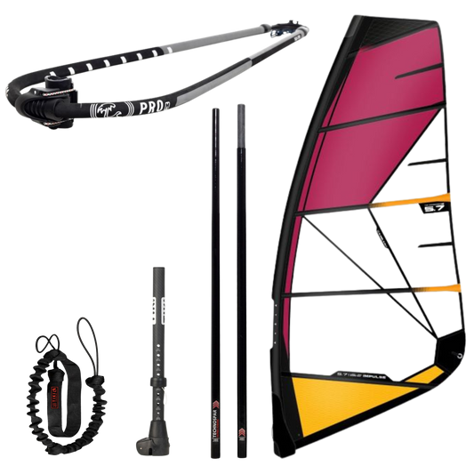 Tiki Impulse Windsurfzeil set